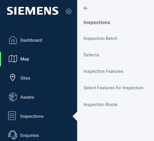 This image displays Navigation Panel in expanded view with its sub-menu.
